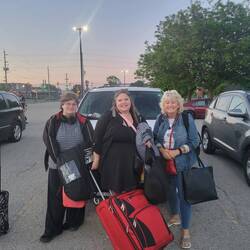 Milestone number one, we made it to the pick up point by 6 am.