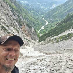 Jetzt kommt der schwierigste Teil, der Abstieg