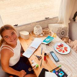 Bastel-Elfe Maya ✂️🖍️✍🏼😍