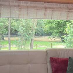 View of river from the motorhome