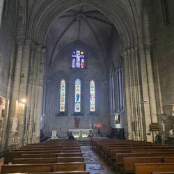 Very beautiful and old church next to the abbey