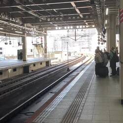 Our last bullet train - Sendai to Hakodate.
