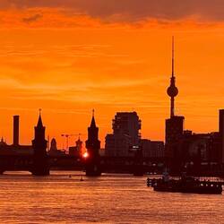 Sonnenuntergang Berlin