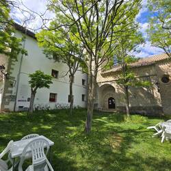 Gardens around the nuns chapel