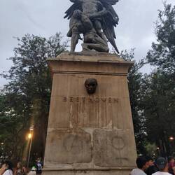 Beethoven in Mexiko City, gestiftet 1921 von der deutschen Kolonie