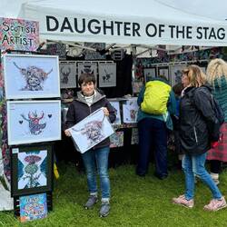 Sie hat hat so lieb geguckt, deshalb durfte sie mit...