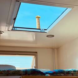 Blick aus der Sitzecke