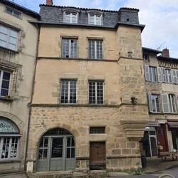 Some very impressive houses over shops and stores