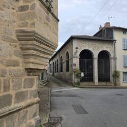 The Ancienne Halle, also outdoor markets on two days/week