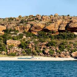 Veranda Beach ... set up for sundowners — Kimberley, WA.