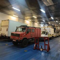 Endlich auf der Fähre