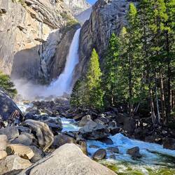 Lower Yosemite falls