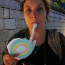 Komische Süßigkeit