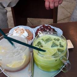 Matcha Latte ihr Süssmäuse✌🏽