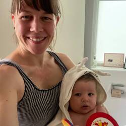 Nochmal baden bevor es losgeht