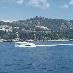Ferry departing for Split, our next stop on this voyage