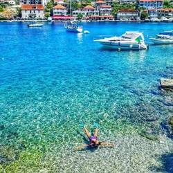 Swimming spots were wherever you wanted to swim