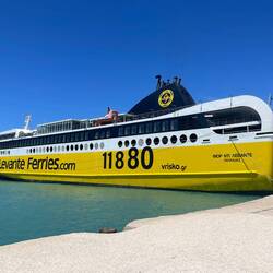 Schönes Schiff, die "Fior di Levante" ... die Blume des Ostens