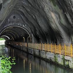 Kanaltunnel bei Thoraise