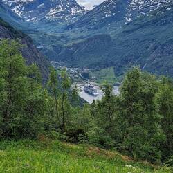 Und ab noch oben in wilden Serpentinen 😉