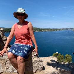 Hoch oben auf der Festung