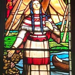 Kateri Tekakwitha (1656-1680), baptized as Catherine, from the Kanien'kehá:ka nation.