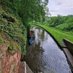 Exiting Rocky Lock