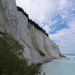 70 Millionen Jahre alte Kreidefelsen