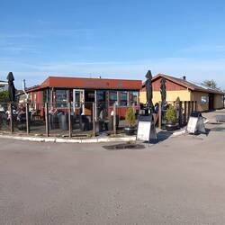 Imbiss am Hafen