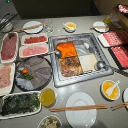 A well deserved hotpot for dinner