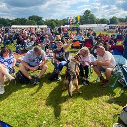 If you look closely, Loupe is chewing Tre's wrist