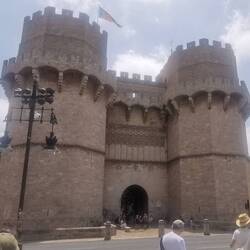 Stadttor Richtung Barcelona