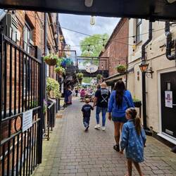 Kinver Village on market day