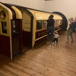 Original subway car & station