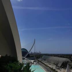 Blick von der grünen Terrasse.