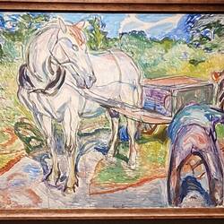 Digging Men with Horse and Cart