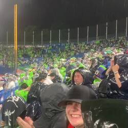 Celebrating a home run