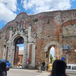 The Siena city walls