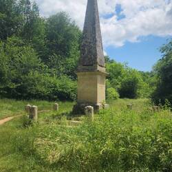 La Piramide; a memorial to human efforts to control nature