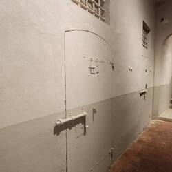 The "cells" on the ground floor!