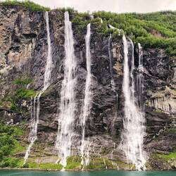 The Seven Sisters waterfall