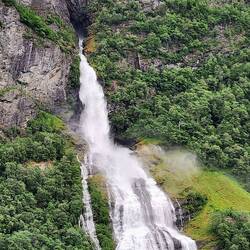 The Suitor waterfall