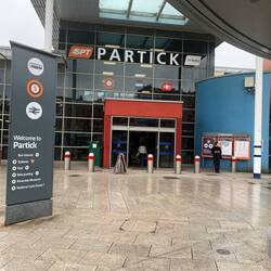 Partick Subway / train station