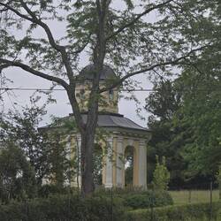 We could see part of the garden from the parkup