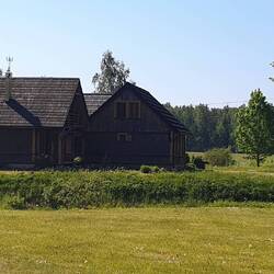 Das Wohnhaus der Pfarrersfamilie