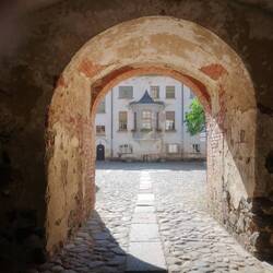 Blick in den Innenhof