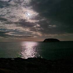 Vollmond über Es Canar