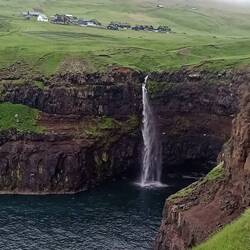 Múllafossur Waterfall