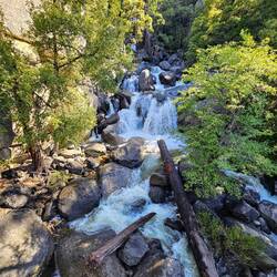 Tamarack Falls and cascades
