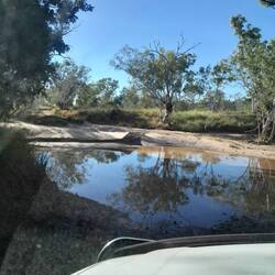 A creek crossing